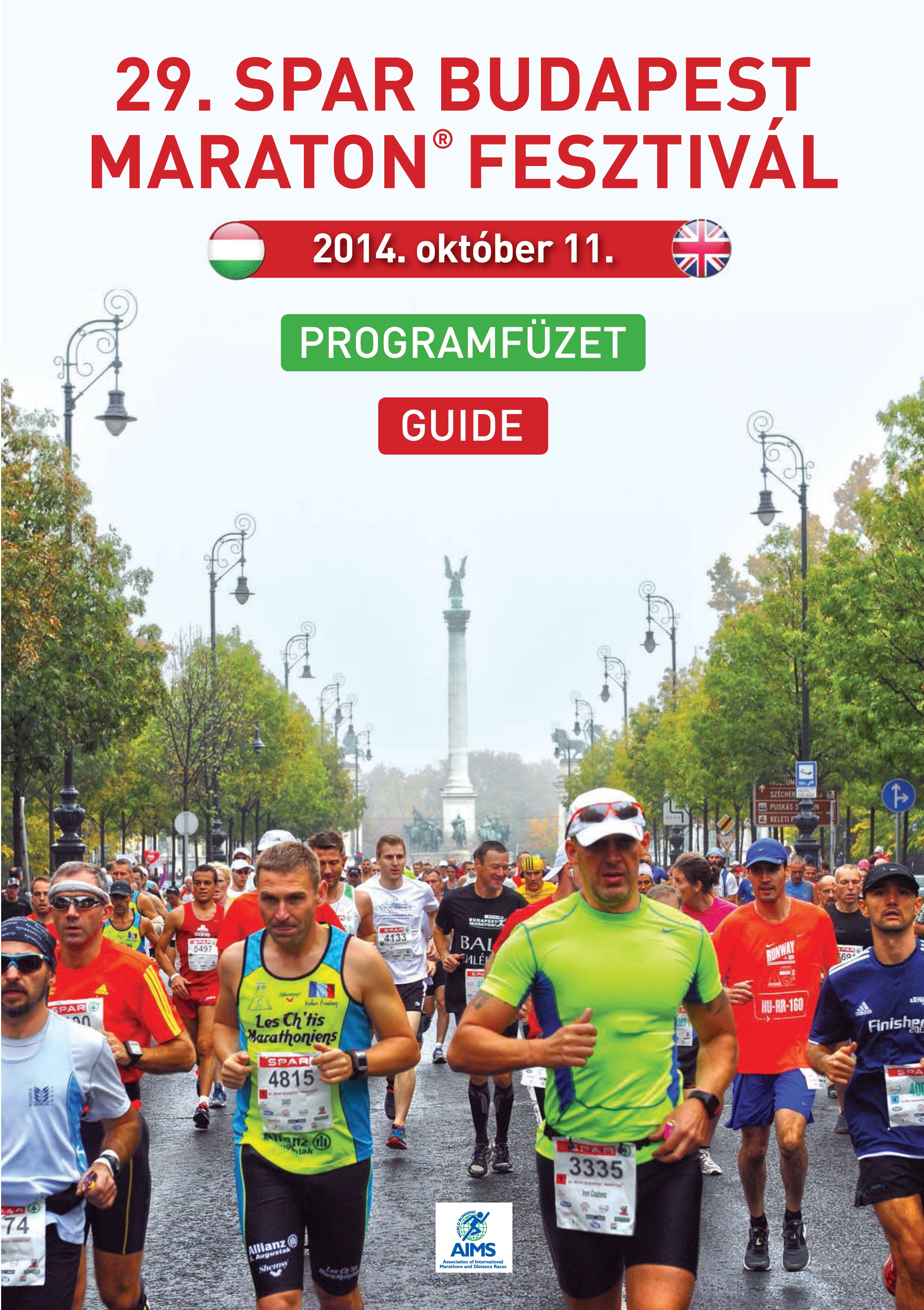 Lapozgasd a neten a 29. SPAR Budapest Maraton® Fesztivál teljes programfüzetét!