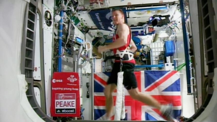 A világűrben futott maratont az űrhajós [videóval]