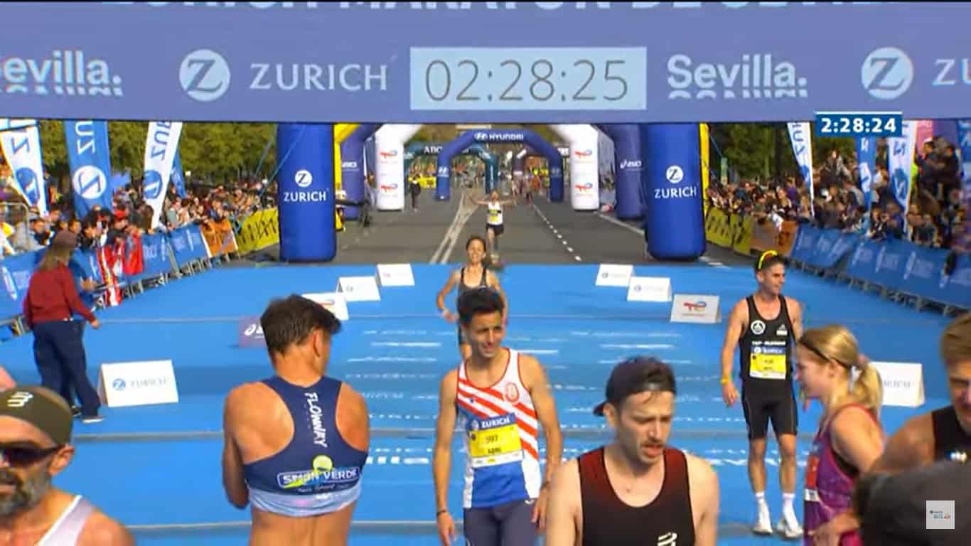 Szabó Nóra országos csúcsot futott a Sevilla Maratonon!